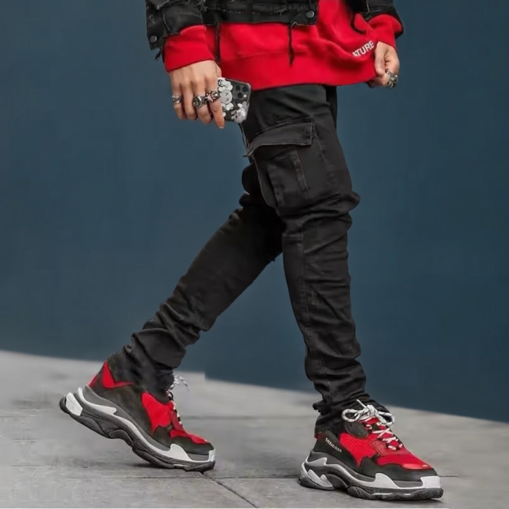 Men’s Stretch Slim Fit Cargo Pants