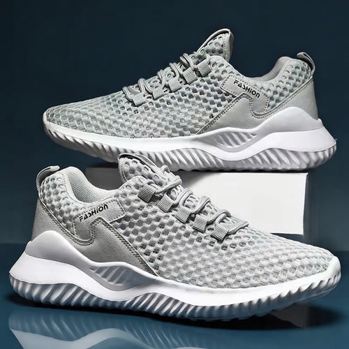 Men’s Breathable Mesh Walking Shoes – Lightweight Summer Comfort